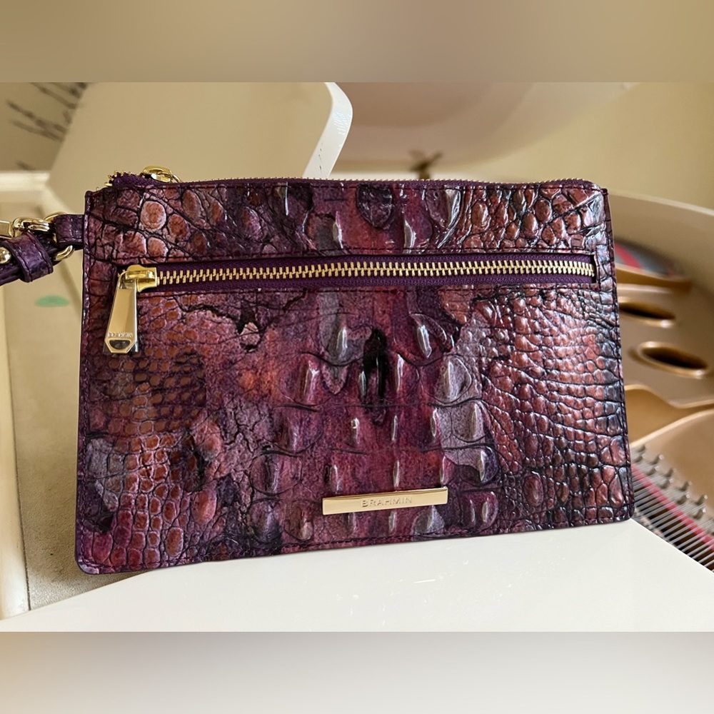 Brahmin✨Leather Wristlet